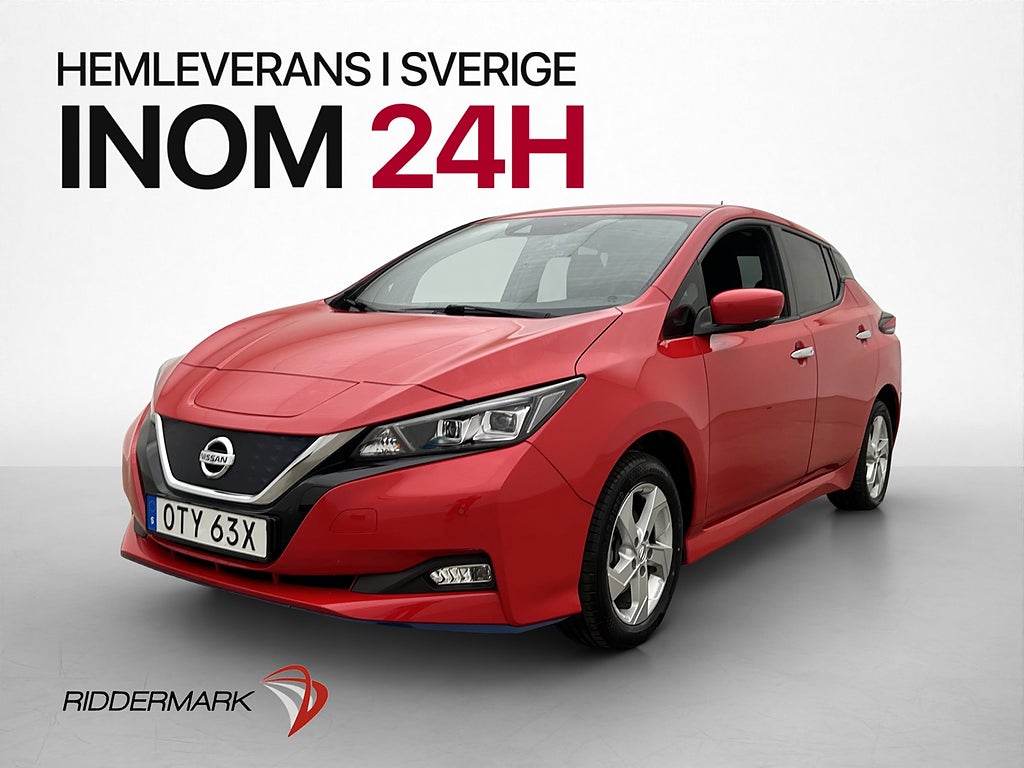 Nissan Leaf e+ 217hk 62 kWh N-Connecta 360° Navi Rattvärme
