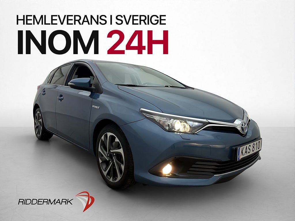 Toyota Auris Hybrid 136hk Active Plus Kamera Farthållare