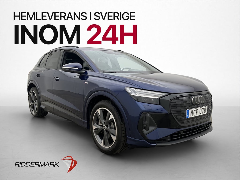 Audi Q4 E-Tron 45 Q S-line Matrix SONOS Värm Drag MOMS