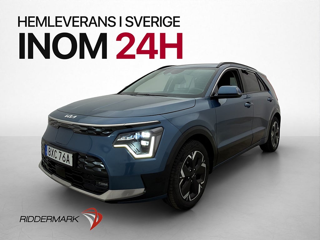 Kia Niro EV 204hk Advance H/K Kamera Skinn CarPlay Navi