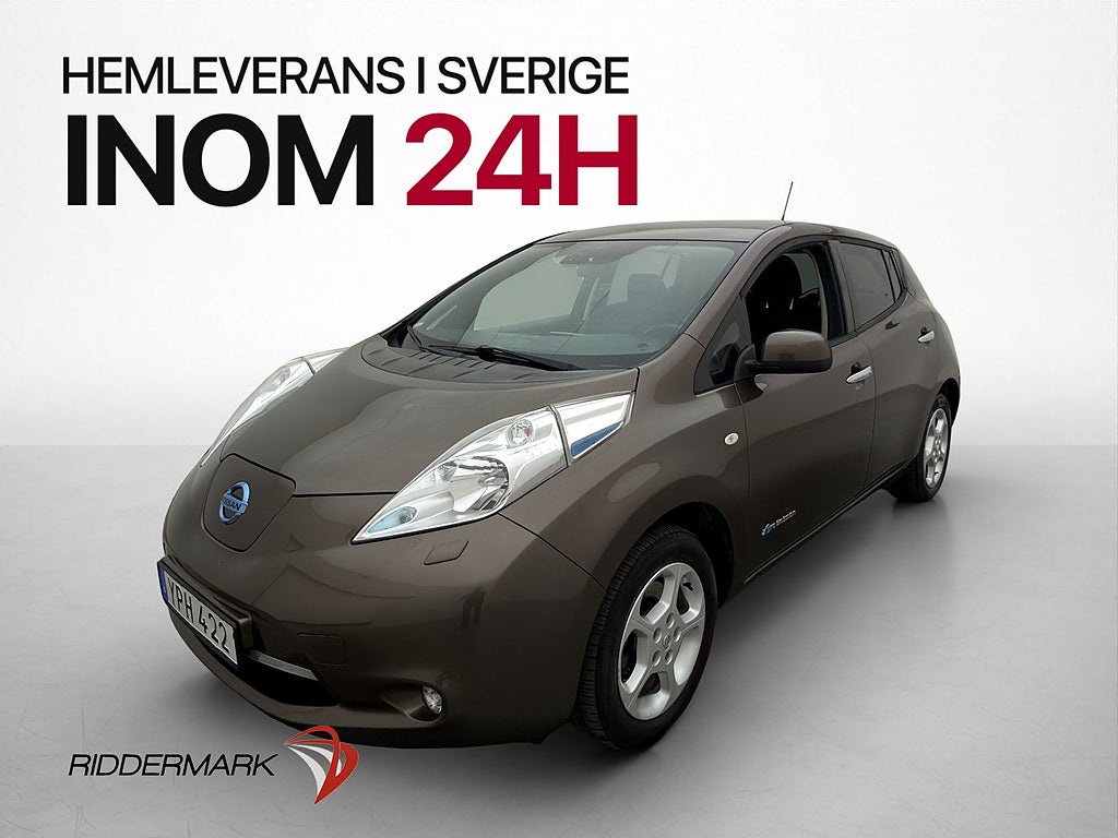 Nissan Leaf 30 kWh 109hk Kamera Navi Rattvärme Bluetooth