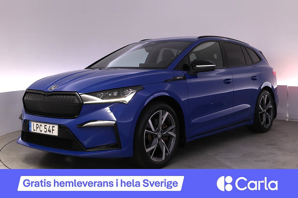 Skoda Enyaq iV 80X Sportline Kamera BLIS Drag AdapFarth