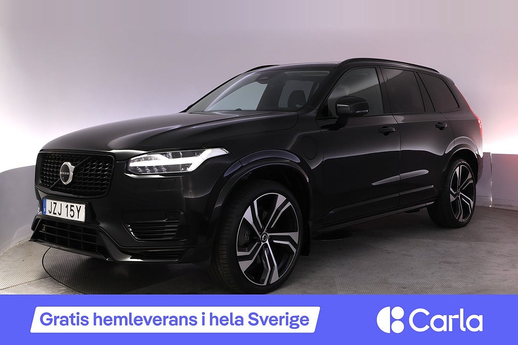 Volvo XC90 7-seater Recharge T8 AWD Ultimate Dark B&W Drag