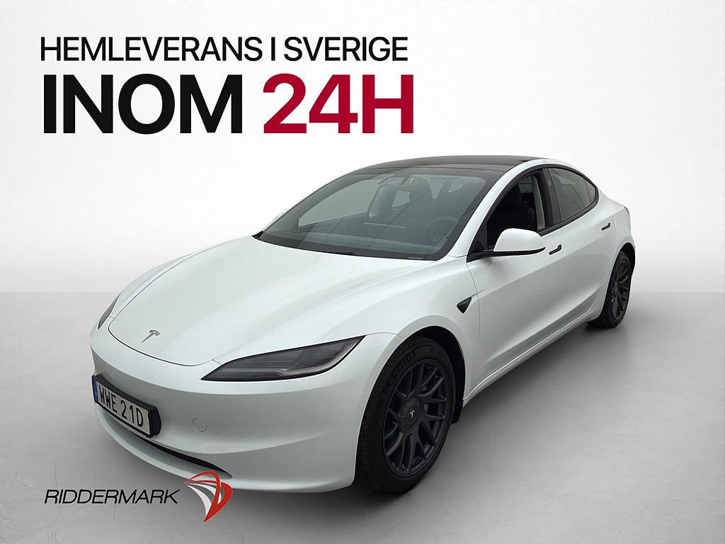 Tesla Model 3 Long Range AWD Värmepump Autopilot Rattvärme