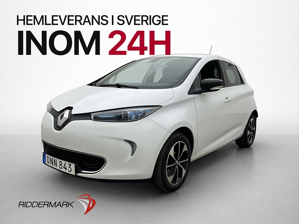 Renault Zoe R110 41 kWh 109hk FRIKÖPT BATTERI Kamera