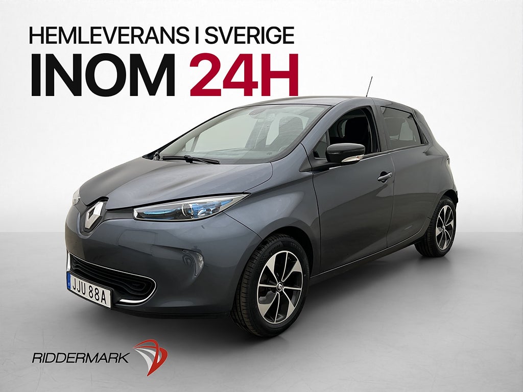 Renault Zoe R110 41 kWh 109hk FRIKÖPT BATTERI Kamera Navi