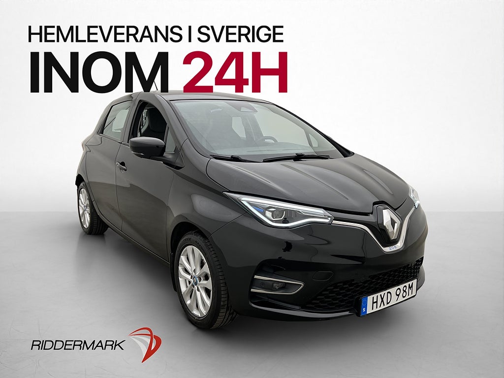 Renault Zoe R110 52 kWh 109hk Friköpt Batteri ZEN Kamera