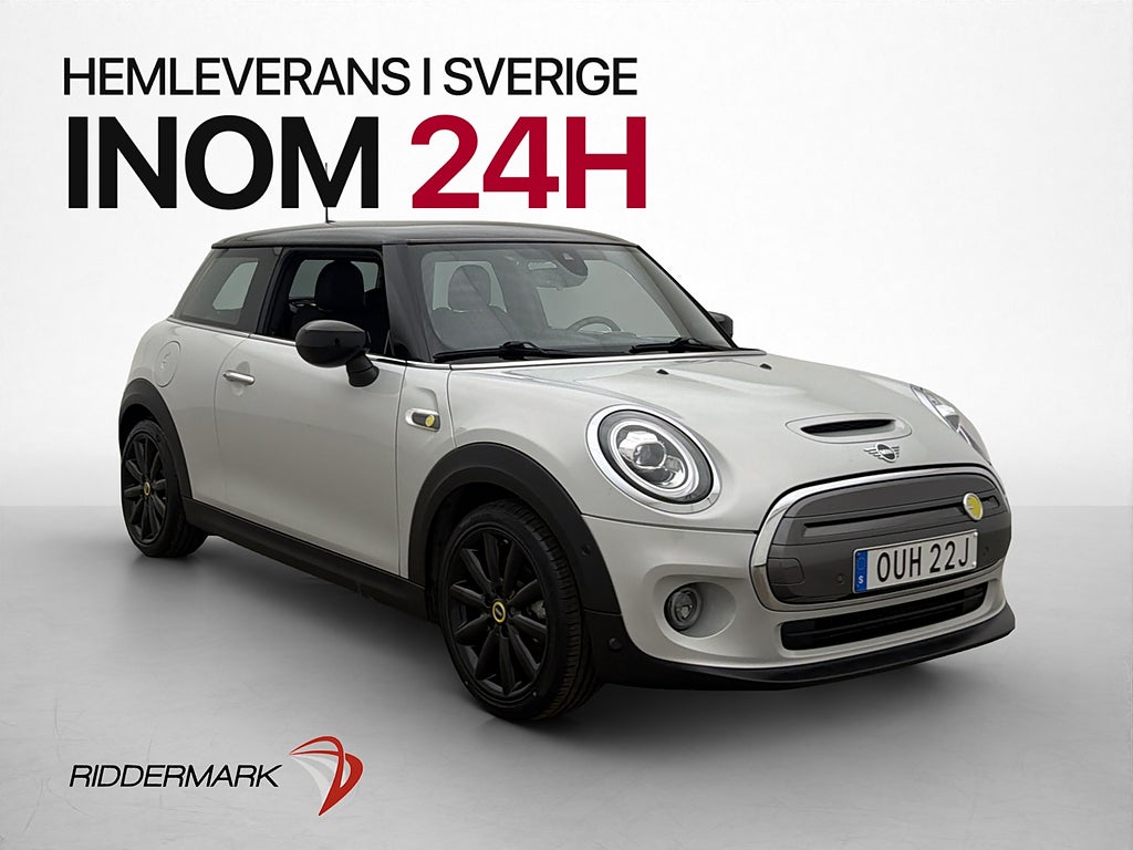 MINI Cooper SE 184hk HUD H/K Värmare Skinn Kamera CarPlay