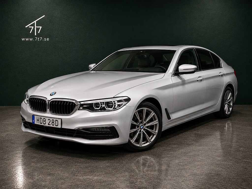 BMW 530e iPerformance Sedan SportLine 24 mån garanti V-hjul GPS