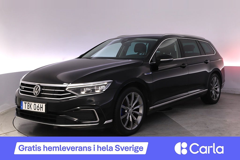 Volkswagen Passat Variant GTE Executive Cockpit Kamera Läder