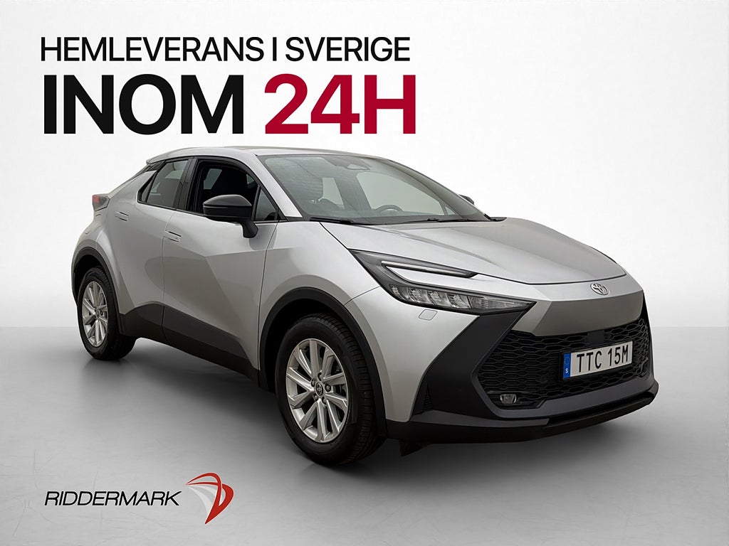 Toyota C-HR PHEV 223hk Active Kamera Rattvärme MOMS