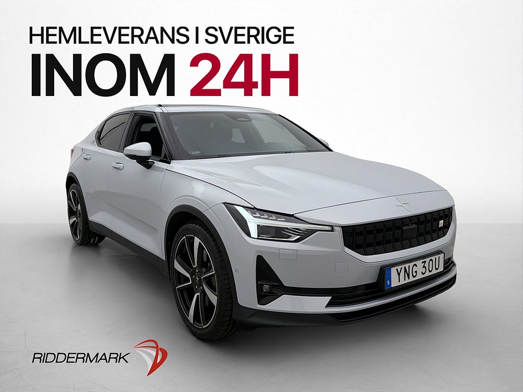 Polestar 2 Long Range DM 408hk Plus Pilot Pano H/K 360 Drag