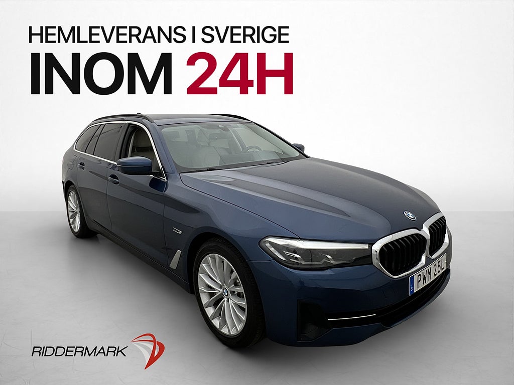 BMW 530e xDrive Skinn Live Cockpit Kamera Navi Ambient Drag