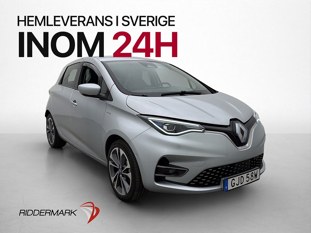 Renault Zoe R135 52 kWh Friköpt Batteri Edt One Skinn Bose