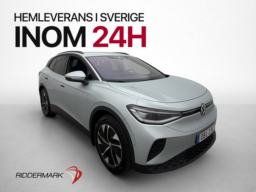 Volkswagen ID.4 Pro 4M Värmare Kamera Massage Elstolar MOMS