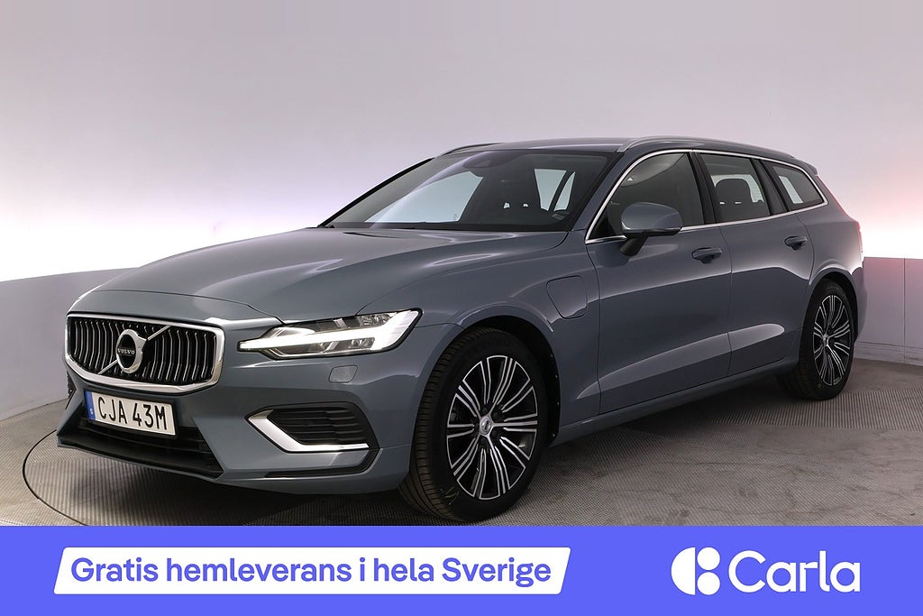 Volvo V60 Recharge T6 AWD Inscription Exp. Läder Kamera Drag