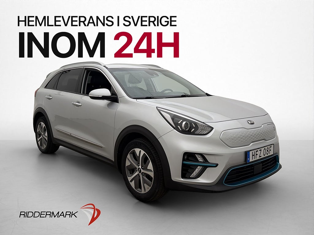 Kia E-Niro 64 kWh 204hk Advance Kamera Navi CarPlay Rattvärm
