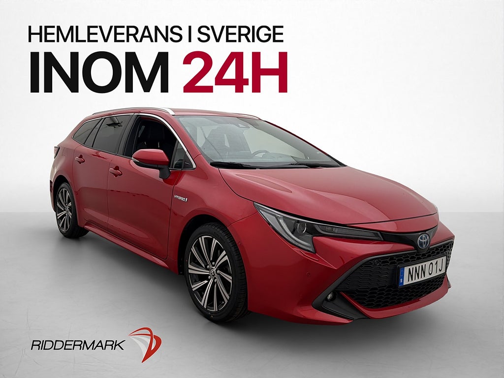 Toyota Corolla Hybrid Style Halvskinn Kamera Adapt-fart Drag
