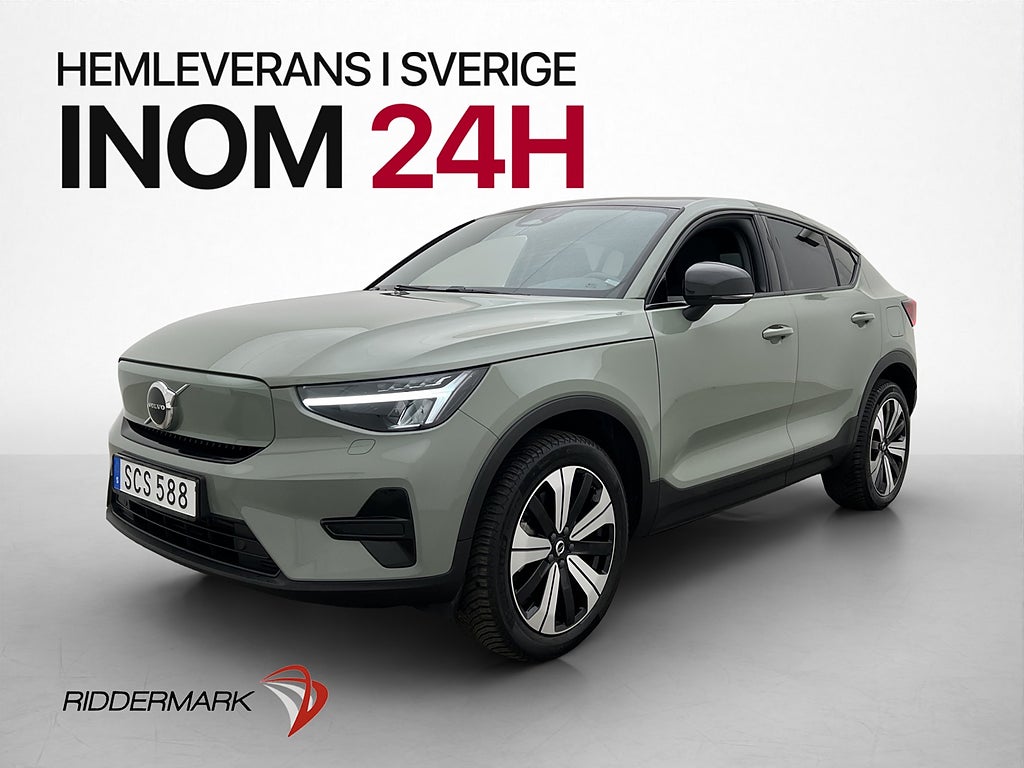 Volvo C40 Recharge 231hk Core Värmare Pano Kamera CarPlay