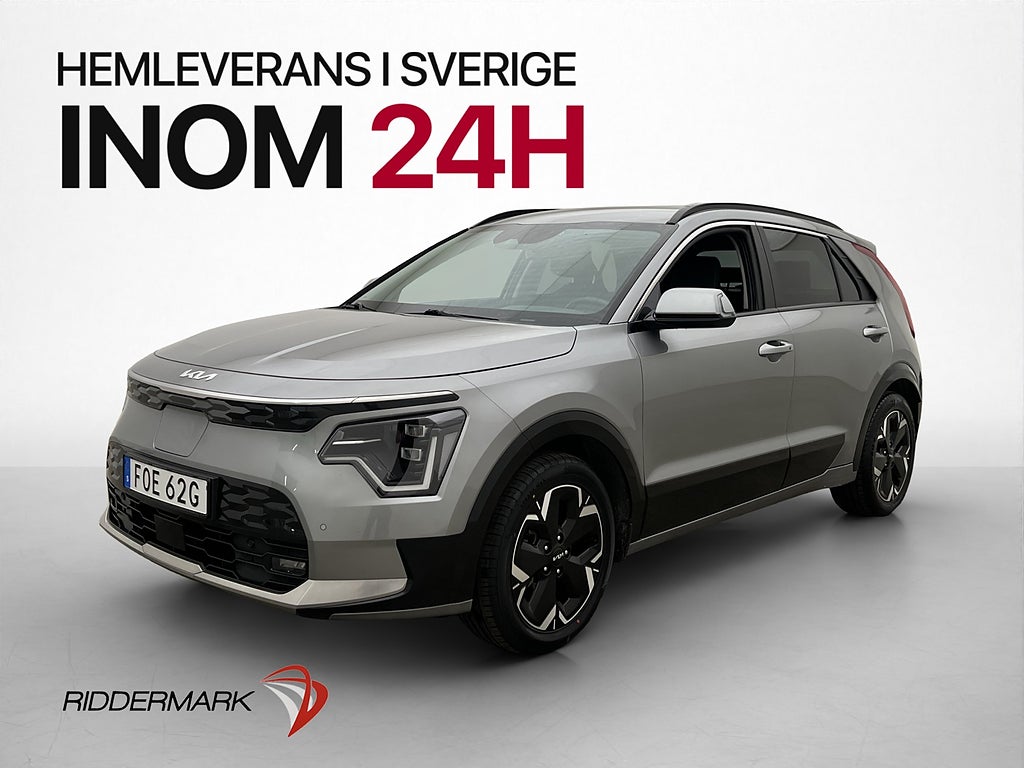 Kia Niro EV 204hk Advance H/K Kamera Skinn Navi CarPlay MOMS