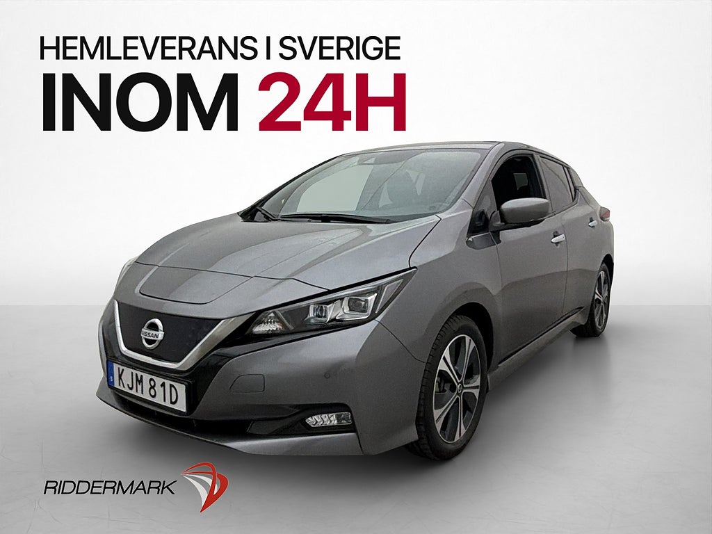 Nissan Leaf 150hk N-Connecta 360° Kamera Navi Rattvärme MOMS