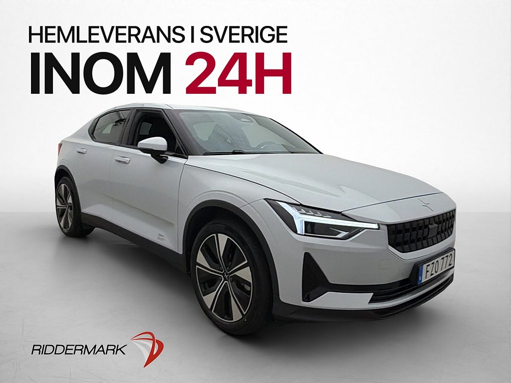 Polestar 2 Standard Range Single Motor 231hk Kamera CarPlay