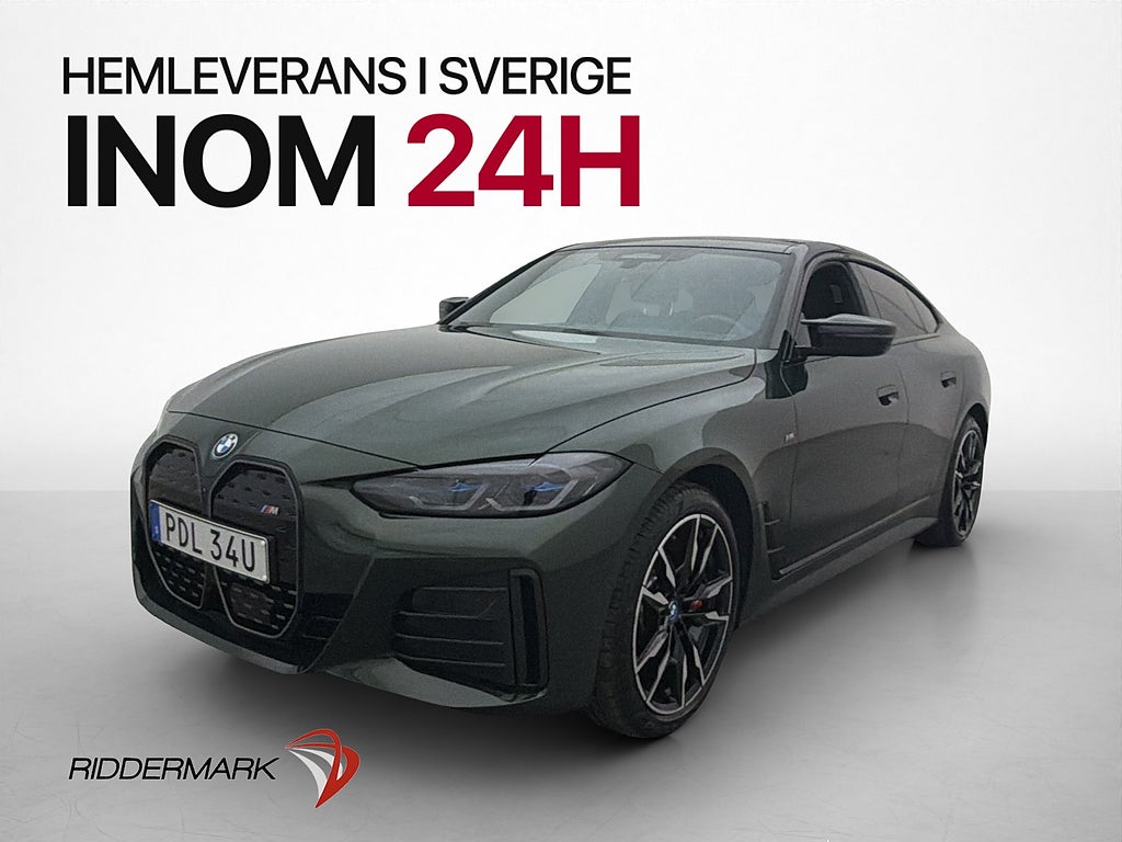 BMW i4 M50 xDrive Gran Coupé M Sport Pro Taklucka Laser Drag