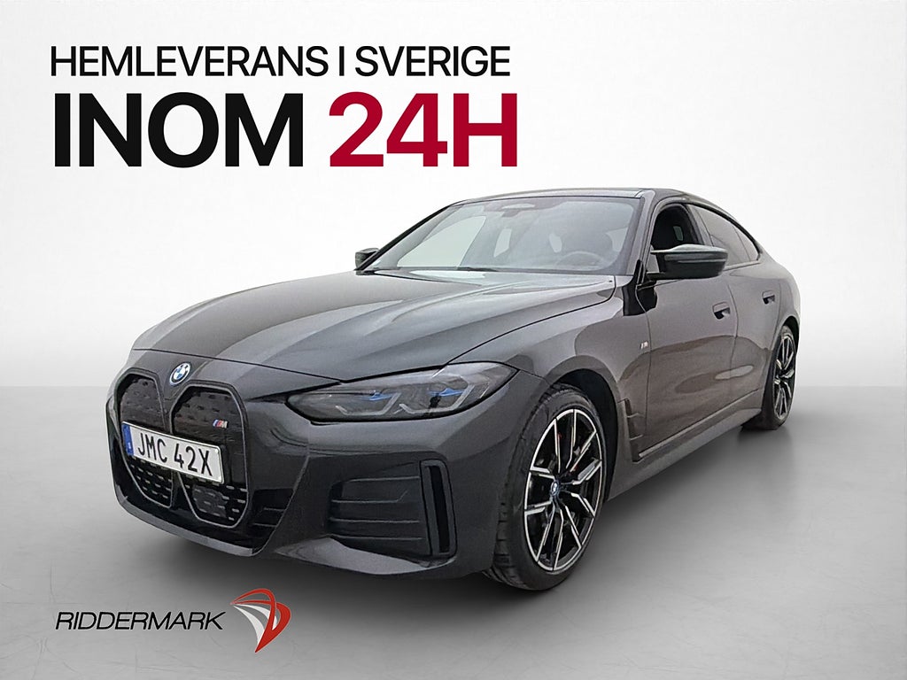 BMW i4 M50 xDrive Supercharged Taklucka M-Stolar H/K Laser