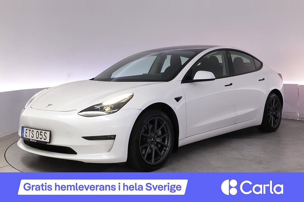 Tesla Model 3 Long Range AWD Refresh Autopilot Panorama Drag