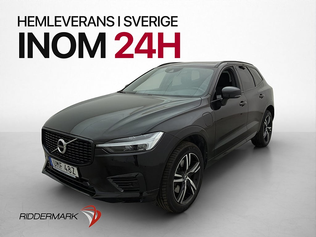 Volvo XC60 T6 AWD 341hk R-Design Pano H/K Kamera Drag