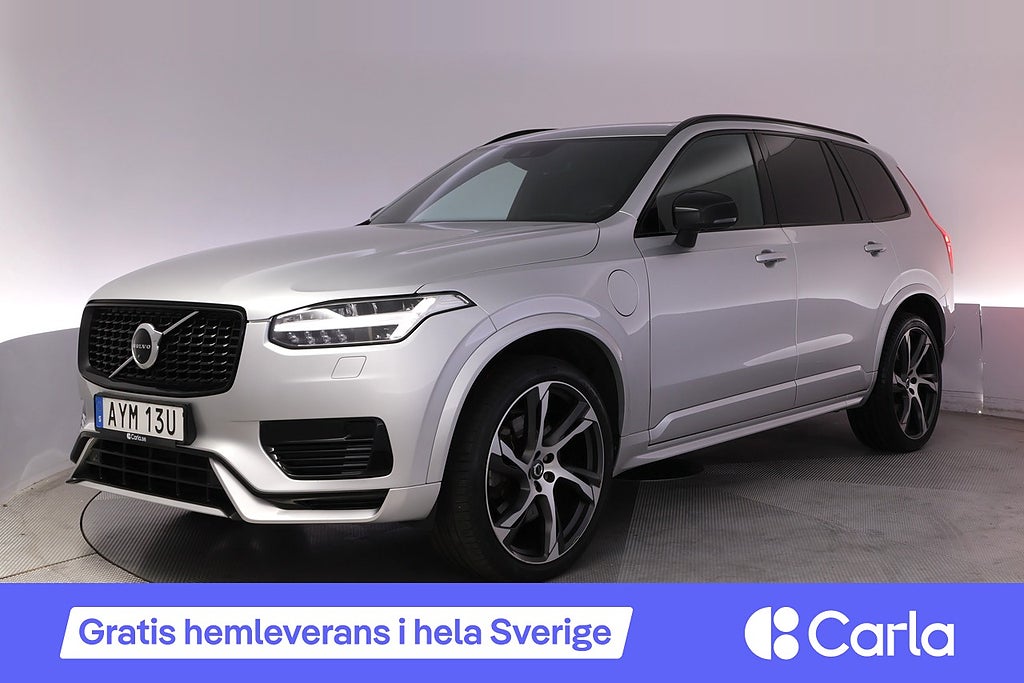 Volvo XC90 7-seater Recharge T8 AWD R-Design Pano HUD 360 HK