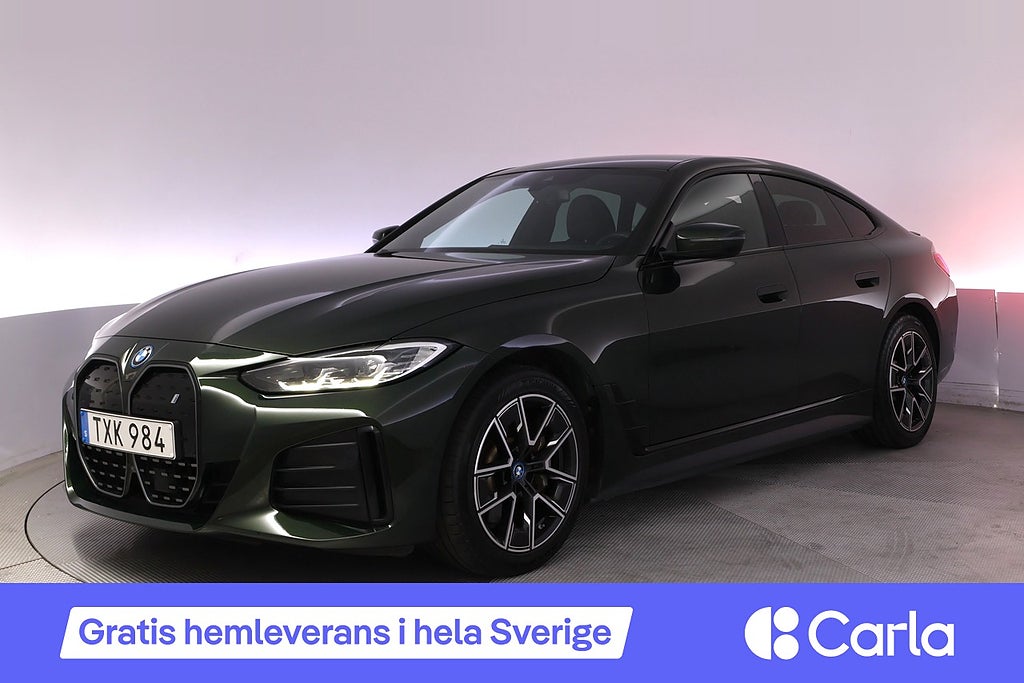 BMW i4 eDrive40 Gran Coupé M-Sport Drag Kamera AdapFartH