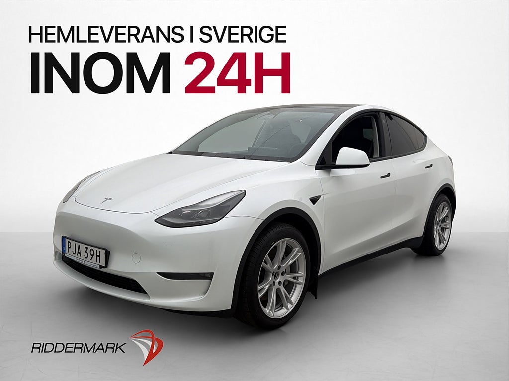 Tesla Model Y Long Range AWD Dragkrok Autopilot Värmepump
