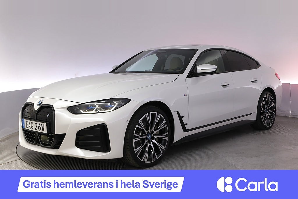BMW i4 eDrive40 Gran Coupé M-Sport Laser 360 HUD H/K Drag