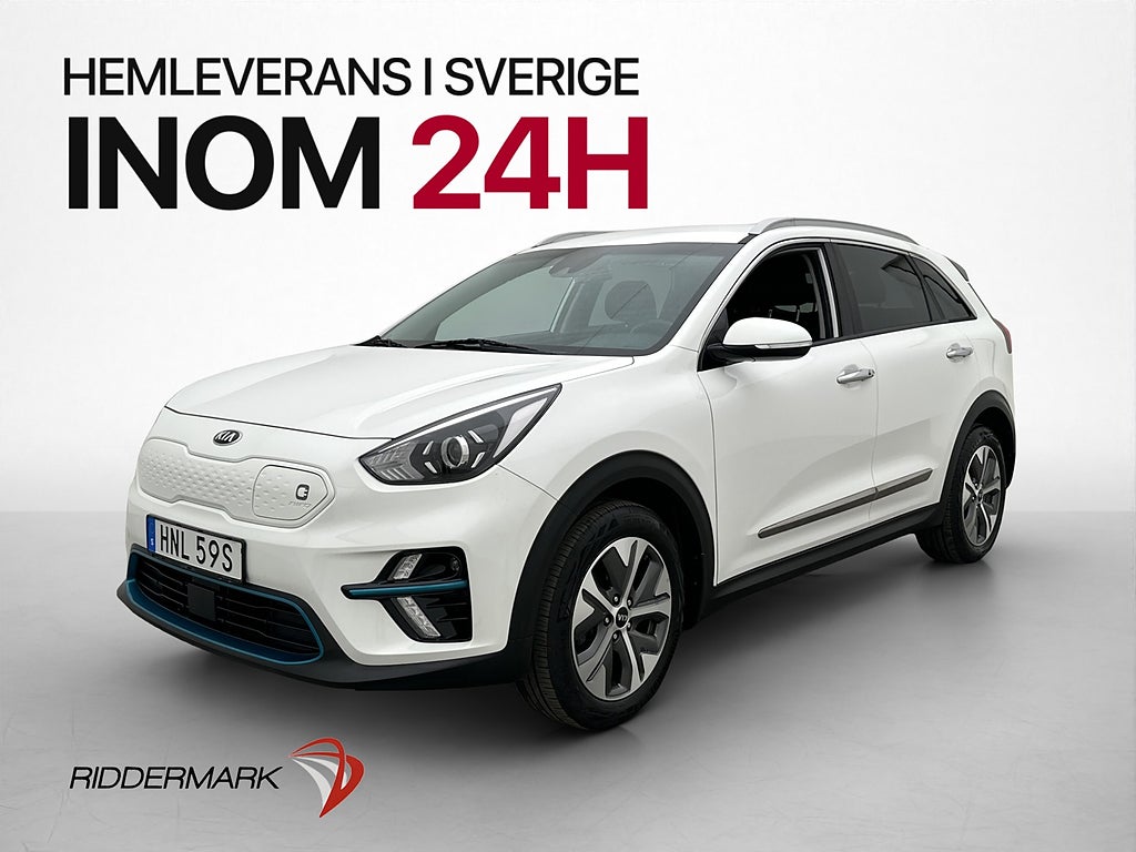 Kia E-Niro 64 kWh Advance Kamera Navi CarPlay Rattvärme