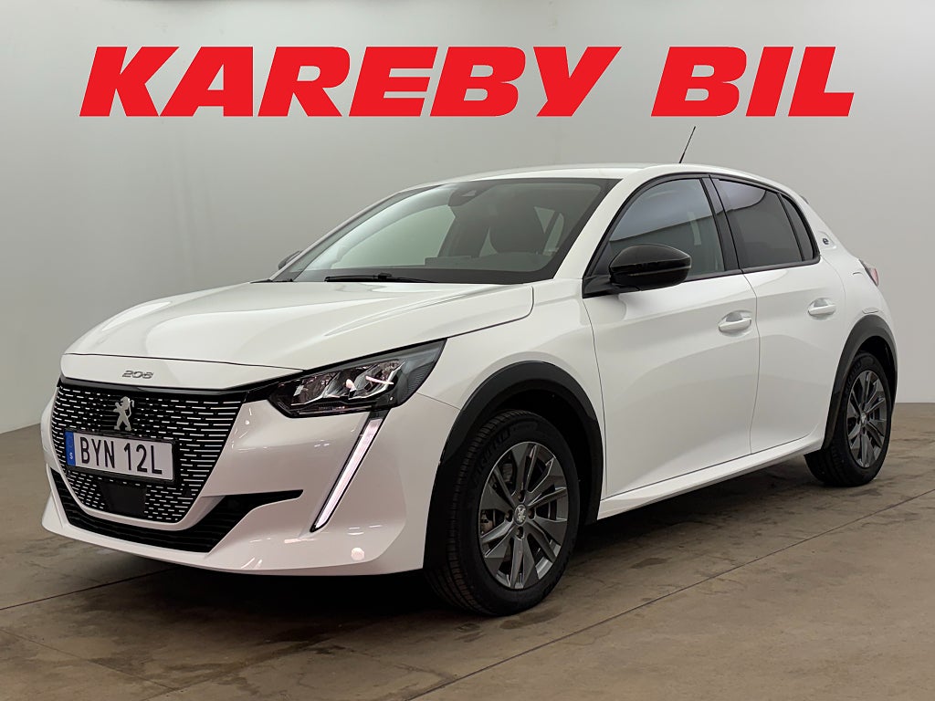 Peugeot E-208 Allure 50kWh 136hk Backkamera Carplay Delskinn