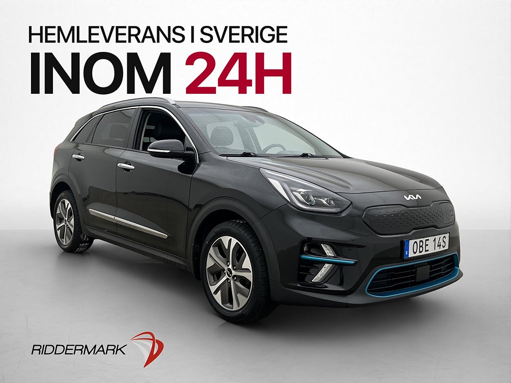Kia E-Niro 64 kWh Advance Plus Skinn Elstol Kamera CarPlay