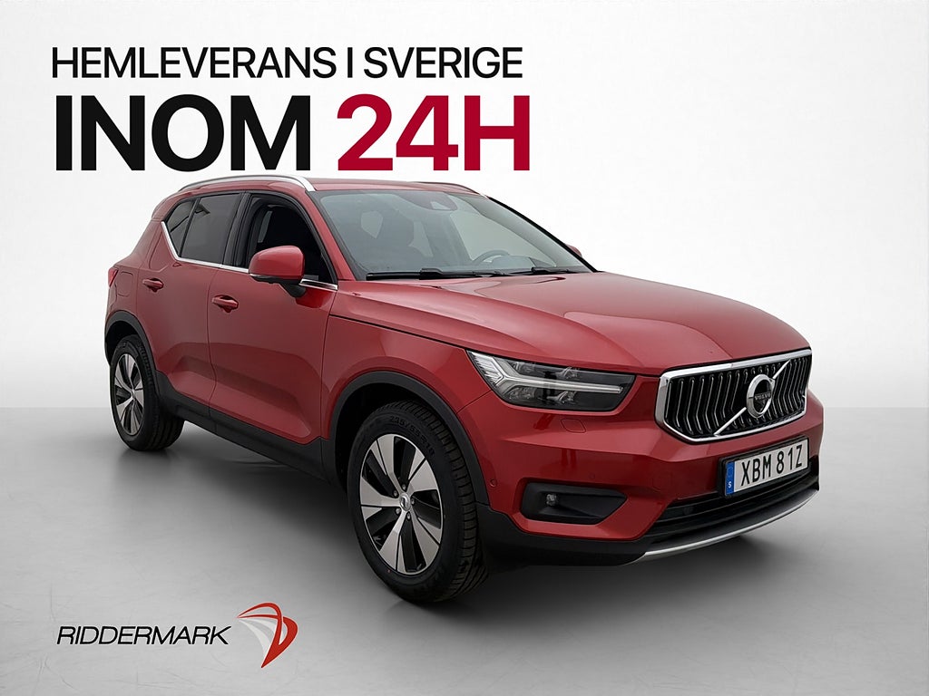 Volvo XC40 Recharge T4 Advanced H/K 360° VOC Värmare CarPlay