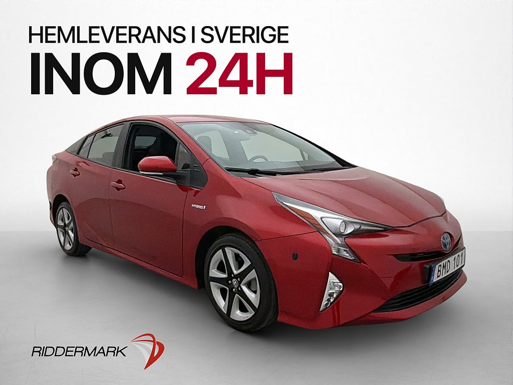 Toyota Prius Hybrid Head-Up M&K-Värmare EN-ÄGARE