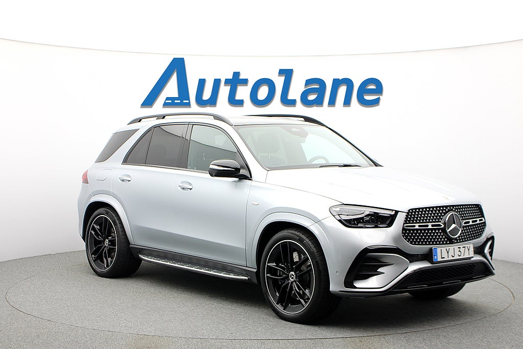 Mercedes-Benz GLE 350 de 4M AMG, 22″, Panorama, 360°, Drag, MOMS 333hk