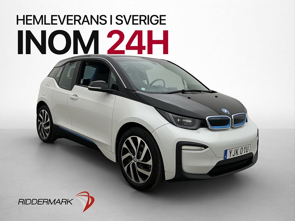 BMW i3 120 Ah 170hk Comfort Advanced Värmepump Navi Sensorer