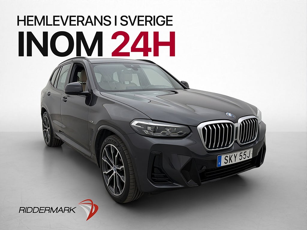 BMW X3 xDrive30e 292hk M Sport Kamera HiFi Ambient Drag