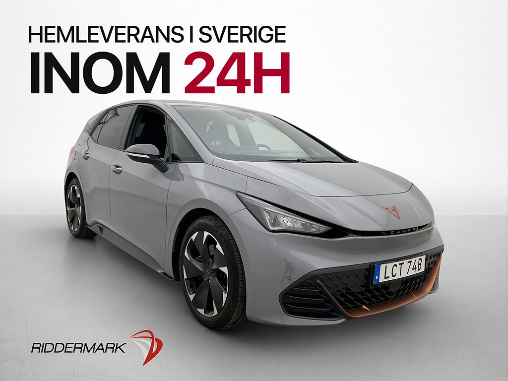 Cupra Born e-boost 58 231hk MOMS Kamera Rattvärme CarPlay