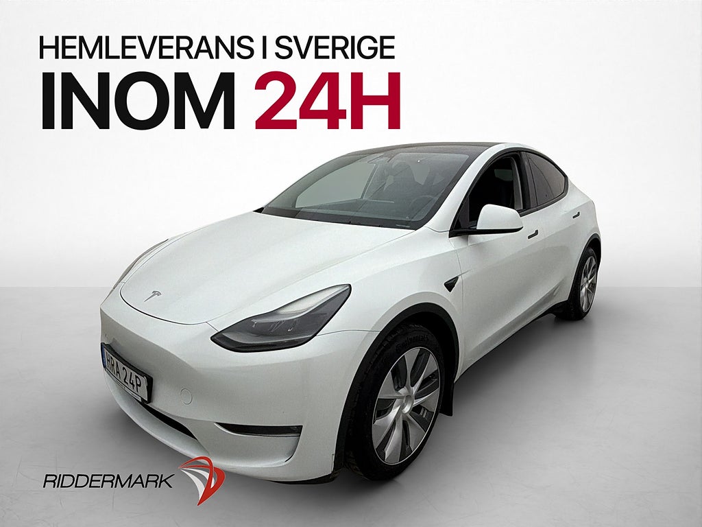 Tesla Model Y Long Range AWD Dragkrok Autopilot MOMS