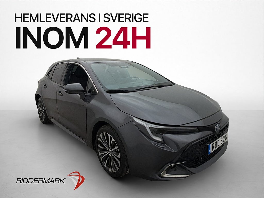 Toyota Corolla Hybrid 140hk Style Kamera CarPlay Rattvärme