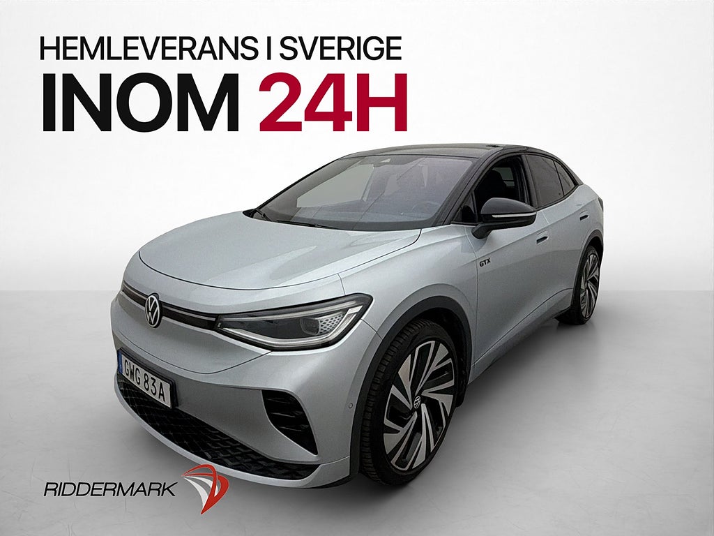 Volkswagen ID.5 GTX 77 kWh 4M 299hk Dragkrok 360° Värmare