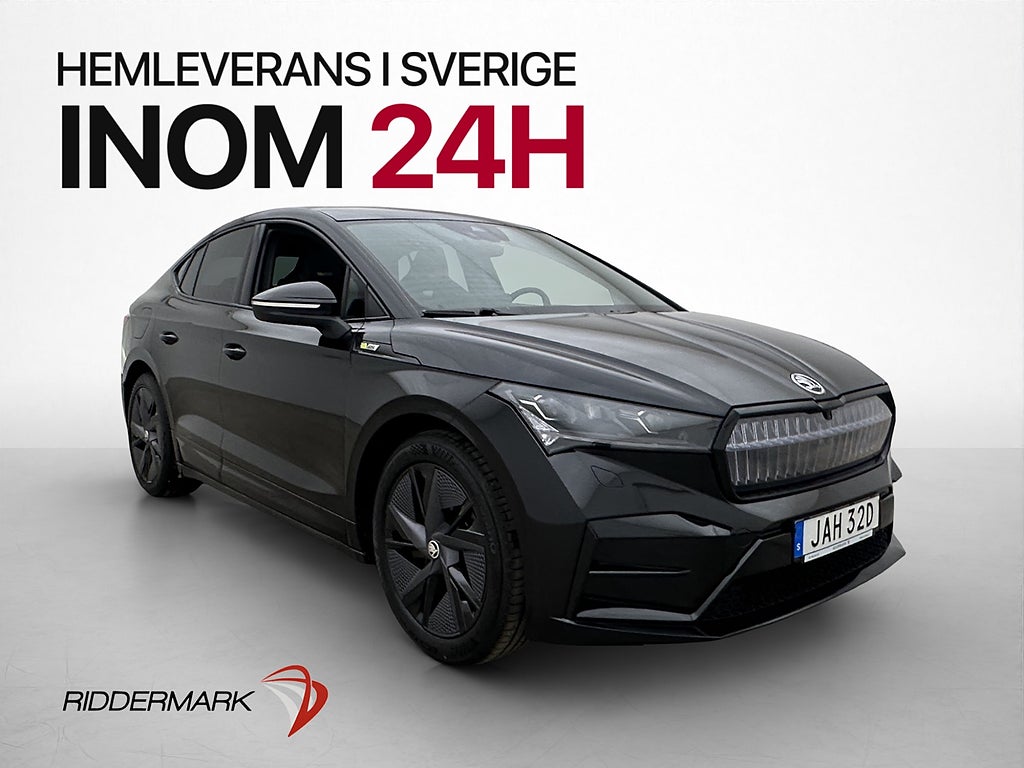 Skoda Enyaq Coupé RS Crystal Värmare Drag Panorama MOMS