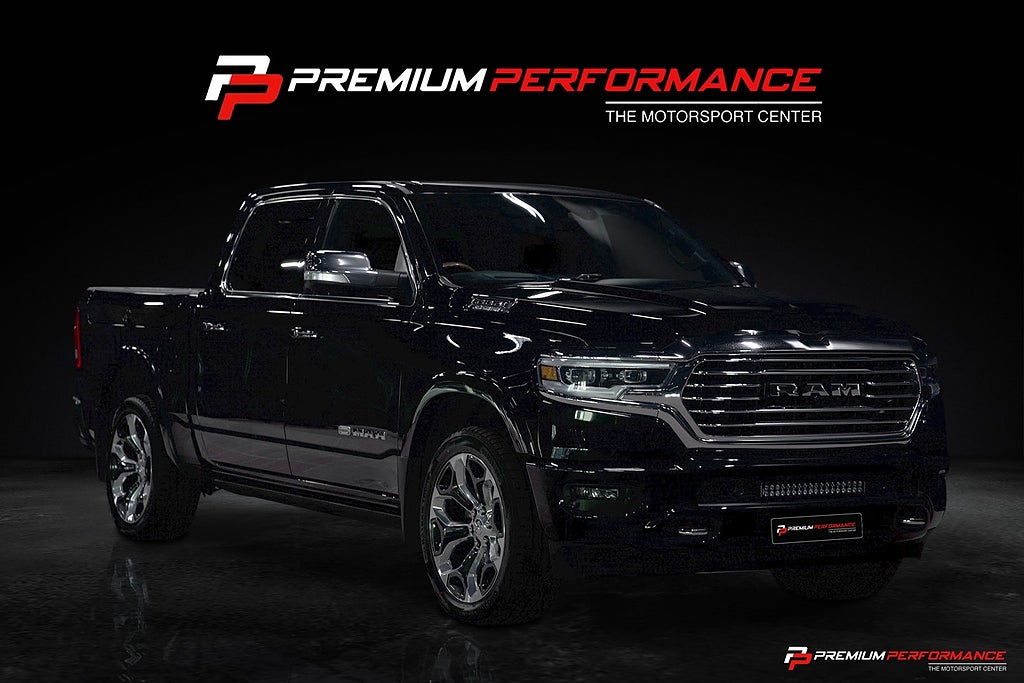 Dodge RAM 1500 Limited Longhorn 5.7 HEMI Pano|RamBox|Luftfjädring|HuD