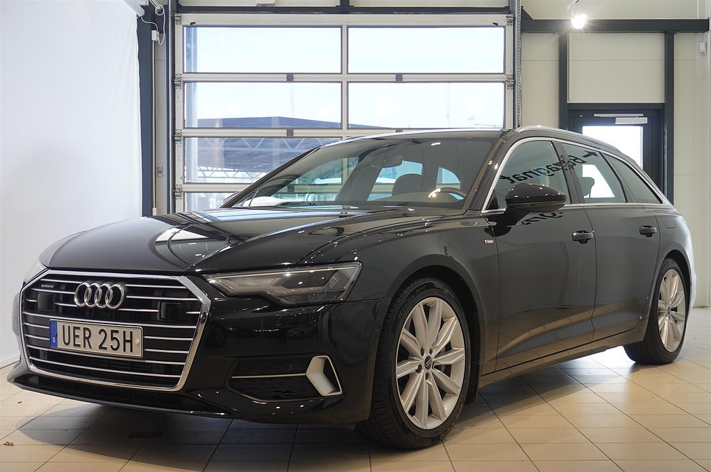 Audi A6 Avant 50 TFSi E S-Line Drag Värmare | Ränta 3,95%