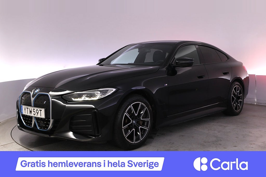 BMW i4 eDrive40 Gran Coupé M Sport Kamera H/K Tacklucka Drag